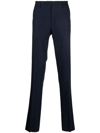 Boglioli Wool Chino Trousers In Blue