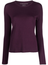 Majestic Filatures Woman Sweater Dark Purple Size 1 Cashmere In Violet