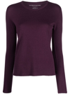 Majestic Filatures Woman Sweater Dark Purple Size 1 Cashmere