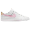 Nike Court Legacy Little Kids' Shoes In Honeydew/white/pink Foam