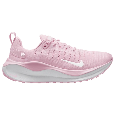 Nike Womens  React Infinity Run Flyknit 4 In Pink Foam/white