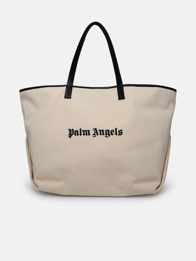 Palm Angels Shopping Logo In White