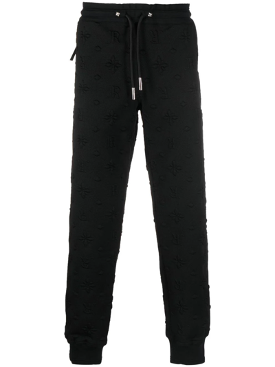 John Richmond Likai Embroidered Trousers In Black