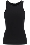 By Malene Birger Amani Ribbed Stretch-cotton Tank