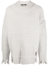 A-COLD-WALL* OFF-WHITE WOOL JUMPER