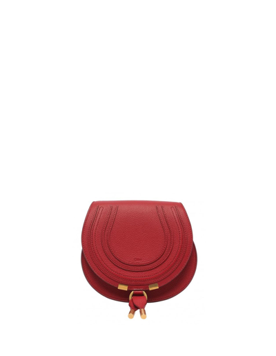 Chloé Shoulder Bag Marcie In Red