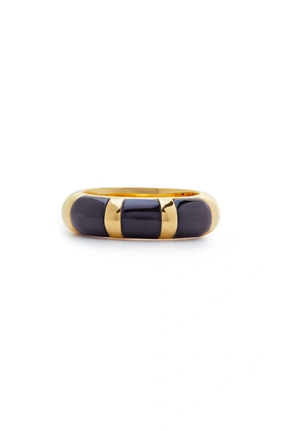 MONICA VINADER X KATE YOUNG ONYX RING