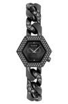 PHILIPP PLEIN PHILIPP PLEIN THE HEXAGON BRACELET WATCH, 28MM