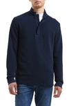 FRENCH CONNECTION OTTOMAN QUARTER ZIP PULLOVER