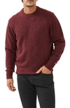 Rodd & Gunn - Cox Road Chunky Crew Neck Knit In Garnet Red Ep1011 In Garnet