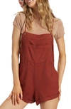 BILLABONG WILD PURSUIT SHORT OVERALLS