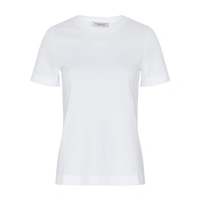 's Max Mara Roundneck T-shirt In Bianco