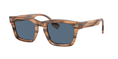 Burberry Man Sunglass Be4403 In Dark Blue
