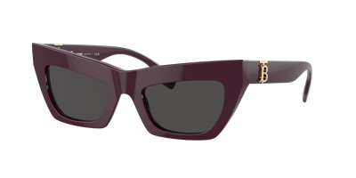 Burberry Woman Sunglass Be4405 In Dark Grigio