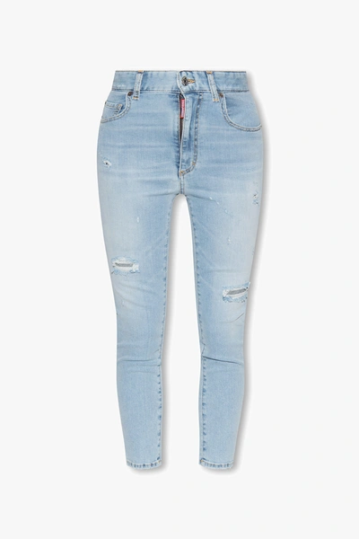 Dsquared2 Twiggy Cropped Jeans In New