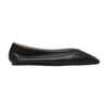 Le Monde Beryl Luna Calfskin Ballerina Flats In Black