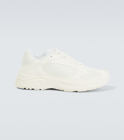 Ami Alexandre Mattiussi Panelled Low-top Trainers In Neutrals