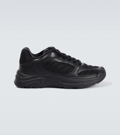 Ami Alexandre Mattiussi Ami Sn2023 Low-top Sneakers In Black