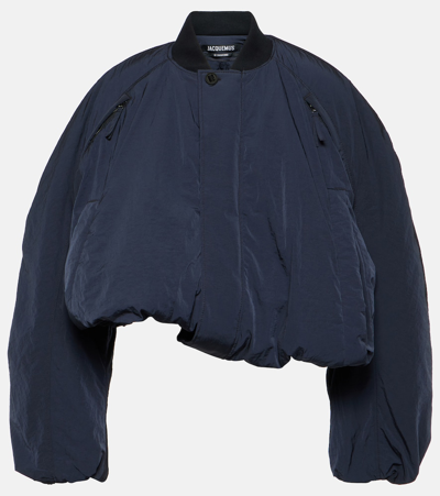 Jacquemus Le Bomber Bahia In Blue