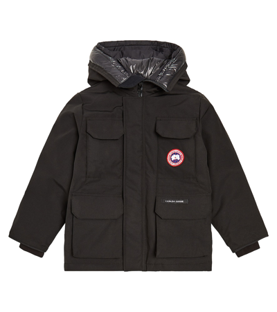 Canada Goose Kids' Expedition Down Parka In Black