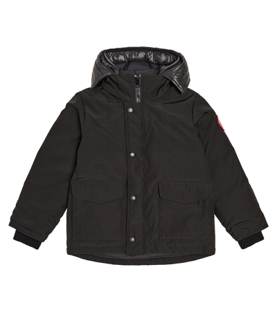 Canada Goose Black Down-padded Lynx Parka Coat