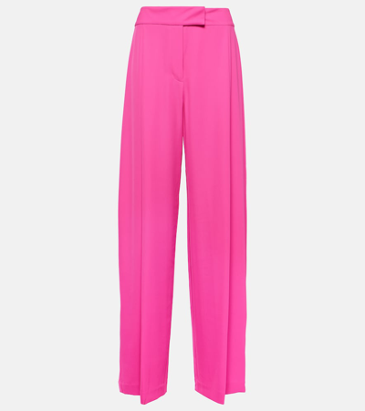 The Sei Wide Leg Trouser In Hot Pink