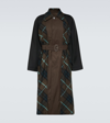 BURBERRY REVERSIBLE COTTON GABARDINE CAR COAT