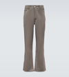 Our Legacy Flared Wool Pants In Grey
