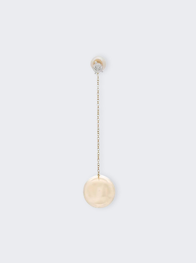 Delfina Delettrez Virus Pearl Earring In Not Applicable