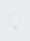 Anissa Kermiche Eye For An Eye Choker In Silver