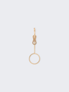 Delfina Delettrez Zip Earring In Gold
