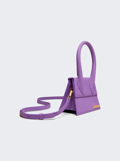 Jacquemus Le Chiquito Moyen Bag In Purple