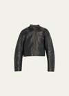 RE/DONE RACER LEATHER JACKET