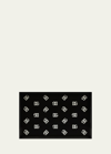 Dolce & Gabbana Casa Dg Logo Rectangular Tray In Black
