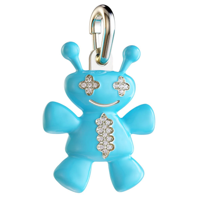 Pre-owned Homer Plus Doll Pendant Mini Bubble Blue | ModeSens