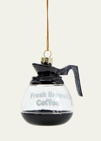 Cody Foster & Co Diner Coffee Pot Holiday Ornament In Assorted