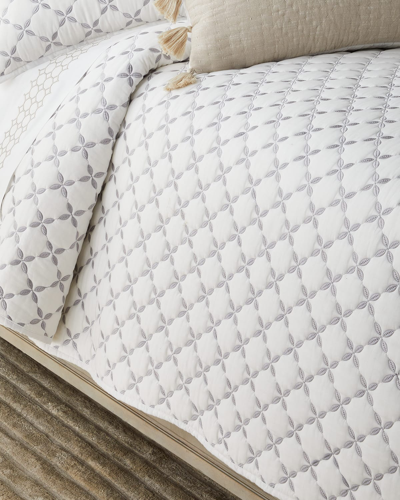 John Robshaw Layla Gray King Coverlet
