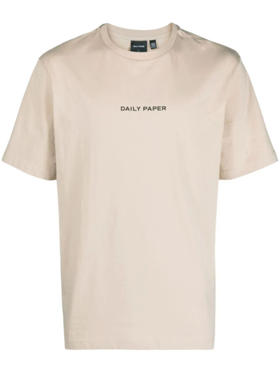 Daily Paper Rudo Cotton T-shirt In Brown