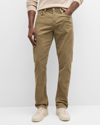 Frame Men's L'homme Slim Corduroy Pants In Khaki Green