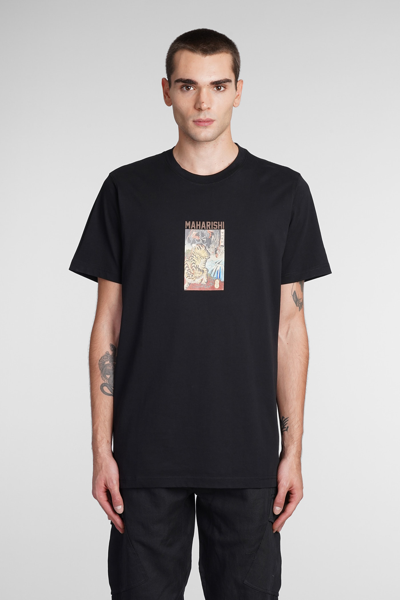 Maharishi Tiger V Dragon T-shirt In Black