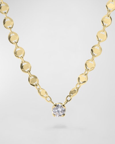 Lana 14k Yellow Gold Station Diamond Necklace