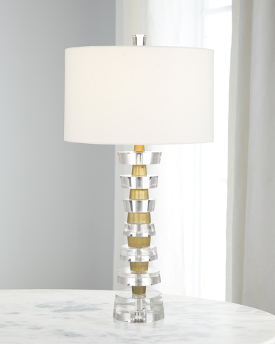 John-richard Collection Chatoyer Table Lamp - 34" In Gold