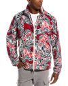Moncler Windbreaker Jacket In Red