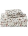 Laura Ashley Le Fleur Flannel Sheet Set