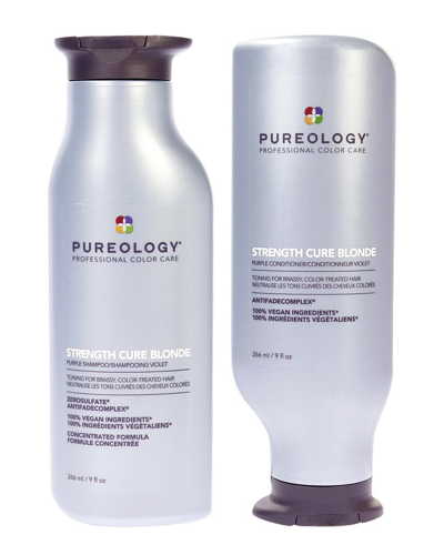 Pureology Strength Cure Best Blonde Shampoo & Conditioner Kit In Neutral