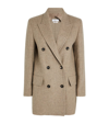 MAX MARA WOOL-CASHMERE DOUBLE-BREASTED BLAZER