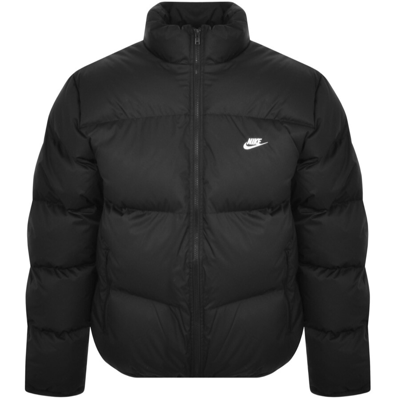 Nike Logo Puffer Jacket Black