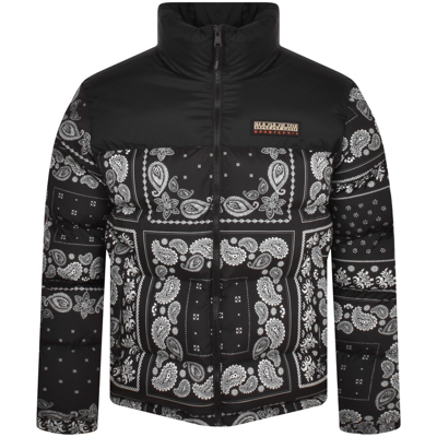 Napapijri A Holiday Quilted Jacket Black