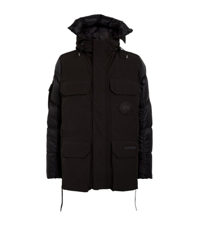 Canada Goose Paradigm Expedition 填充袖派克大衣 In Black