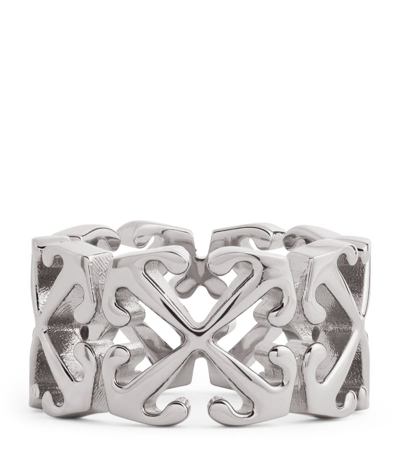 Off-white Silver Arrows Ring